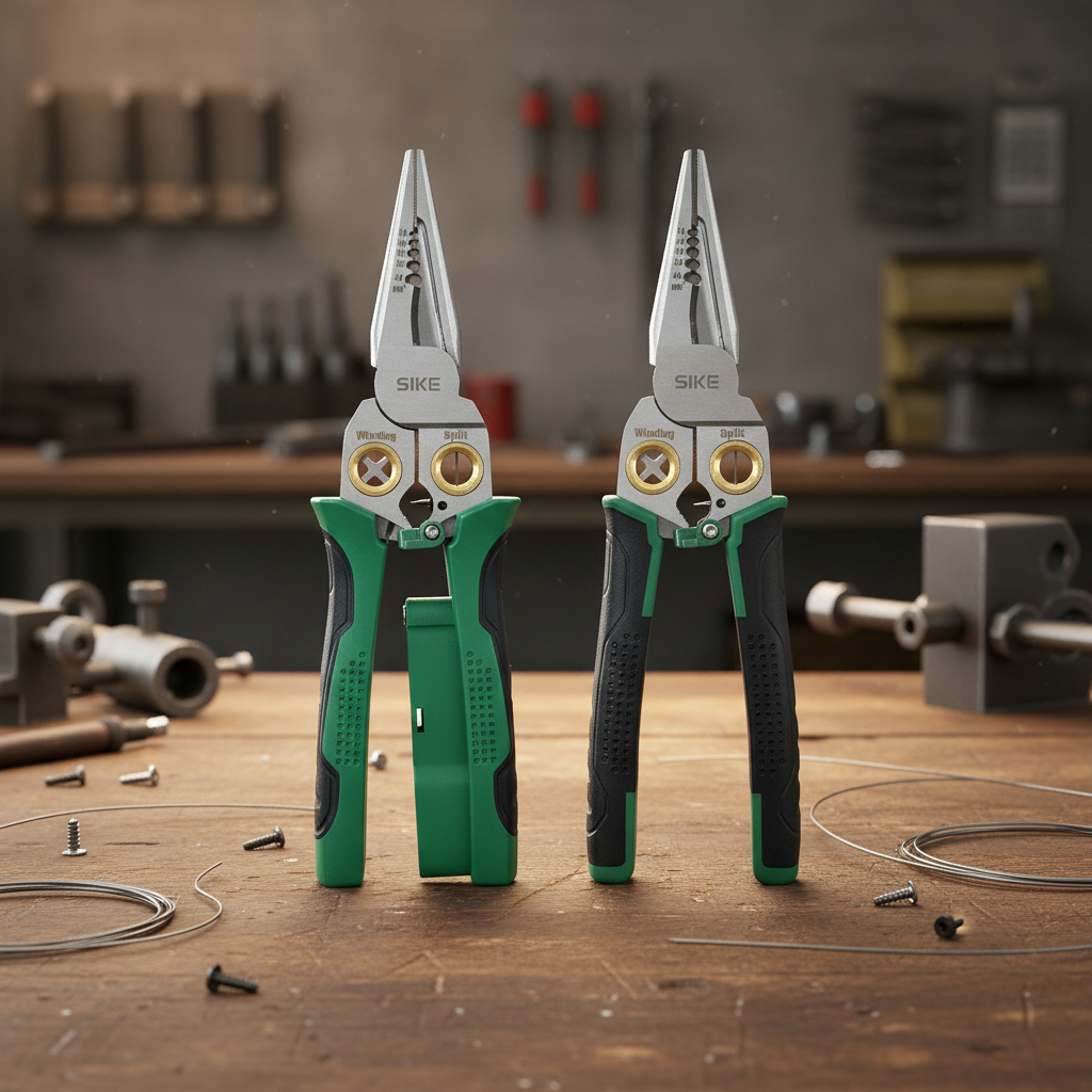 8-in-1 Heavy-Duty Stainless Steel Wire Stripper & Multi-Tool Pliers
